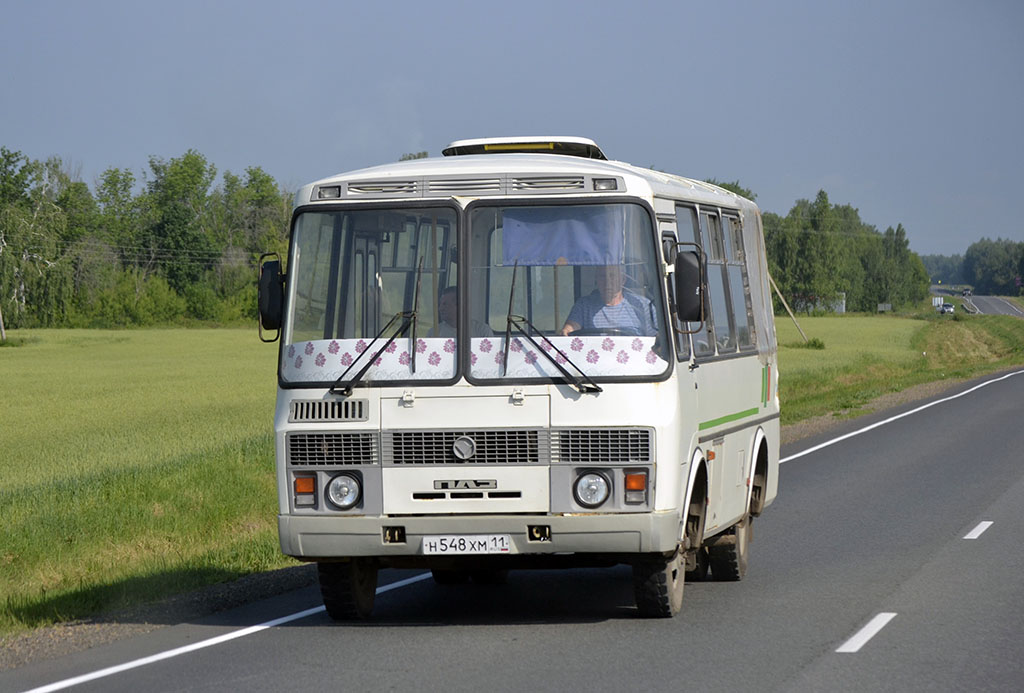 Коми, ПАЗ-32053 № Н 548 ХМ 11
