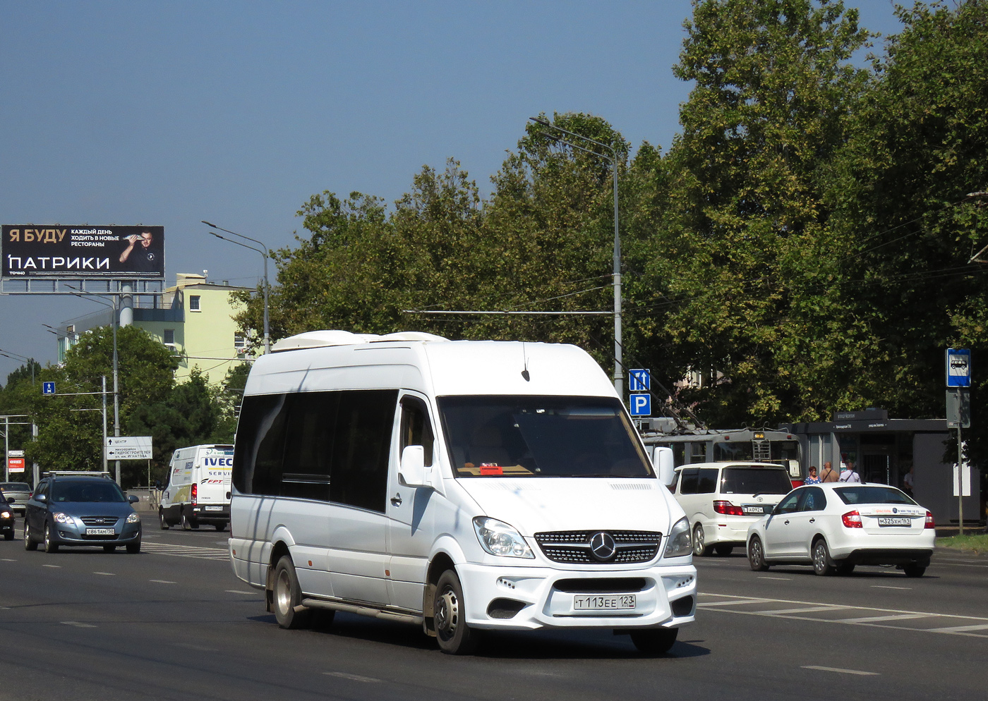 Краснодарский край, Луидор-22340C (MB Sprinter 515CDI) № Т 113 ЕЕ 123