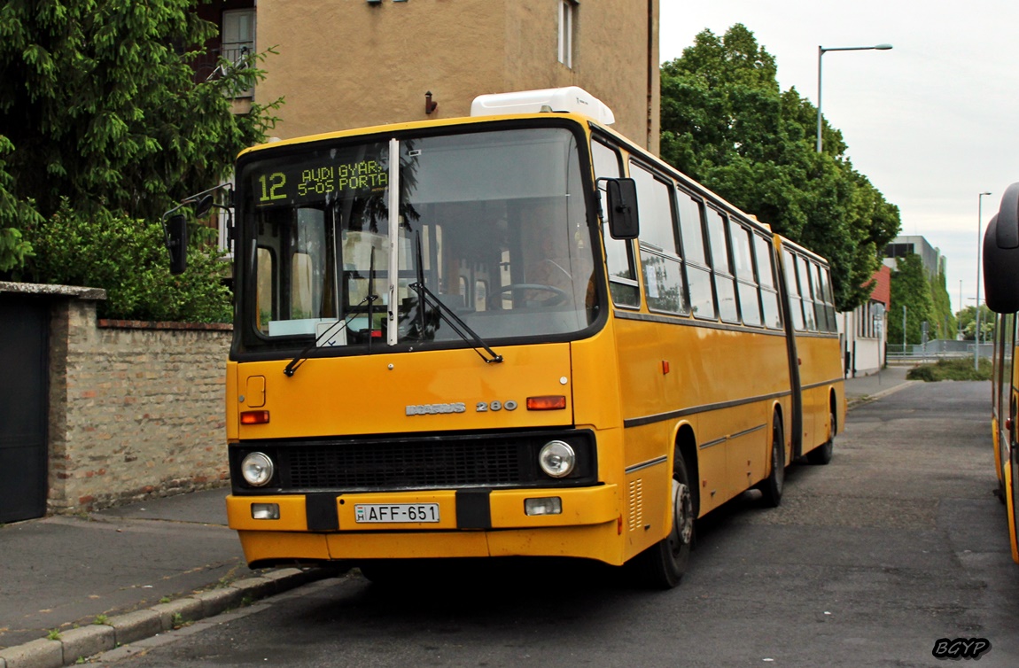 Венгрия, Ikarus 280 (Vasi Volán) № AFF-651