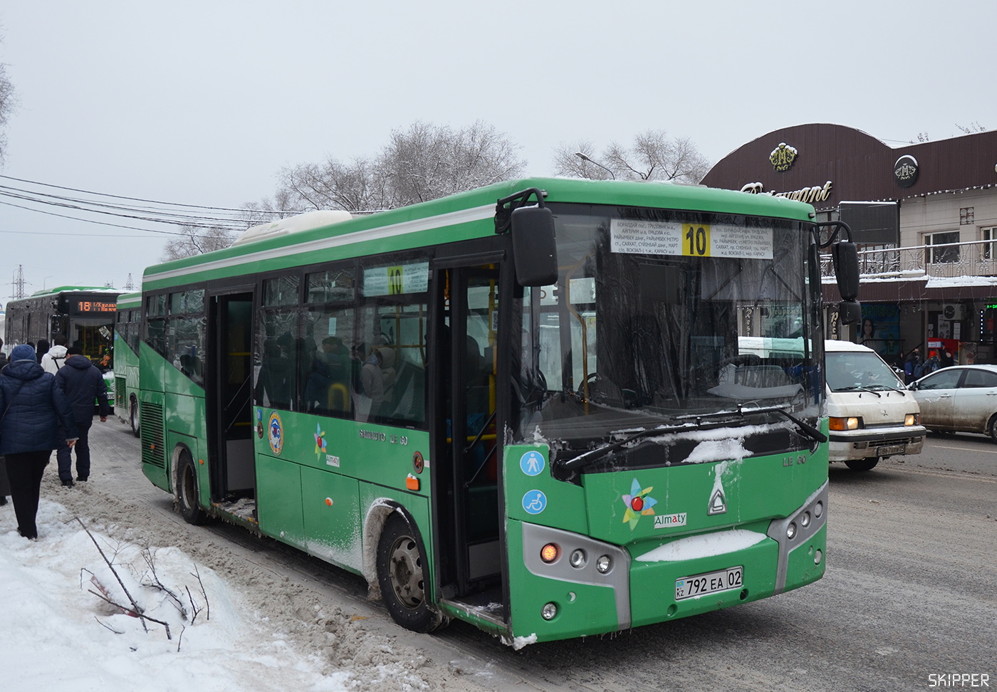 Алматы, SAZ LE60 № 792 EA 02; Алматы — ДТП и происшествия Алматы, SAZ LE60 № 792 EA 02; Алматы — ДТП и происшествия