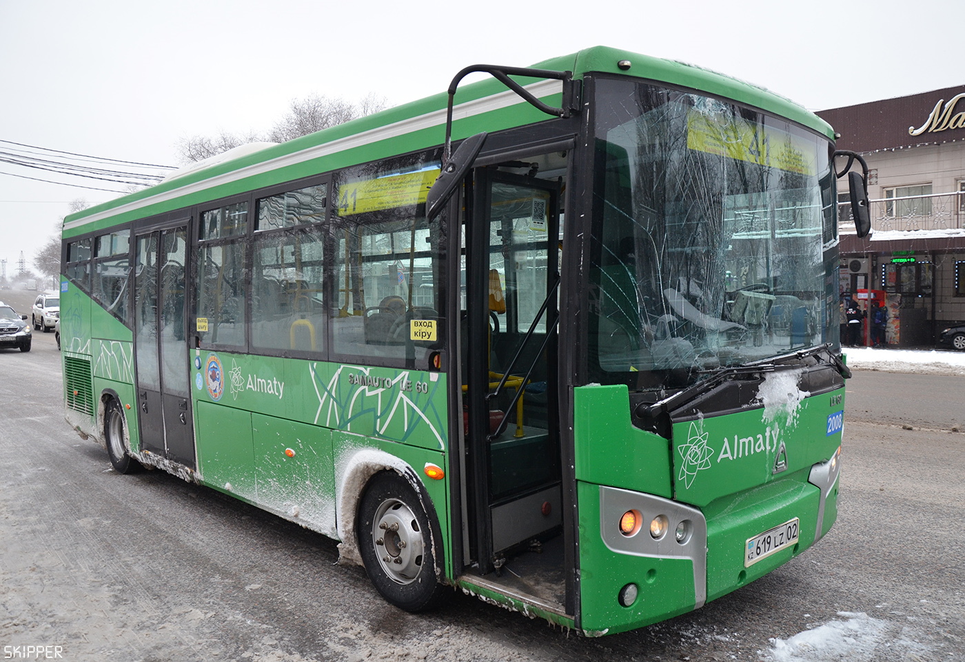 Алматы, SAZ LE60 № 2008; Алматы — ДТП и происшествия