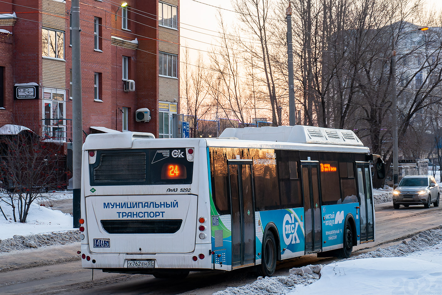 Омская область, ЛиАЗ-5292.67 (CNG) № 1405