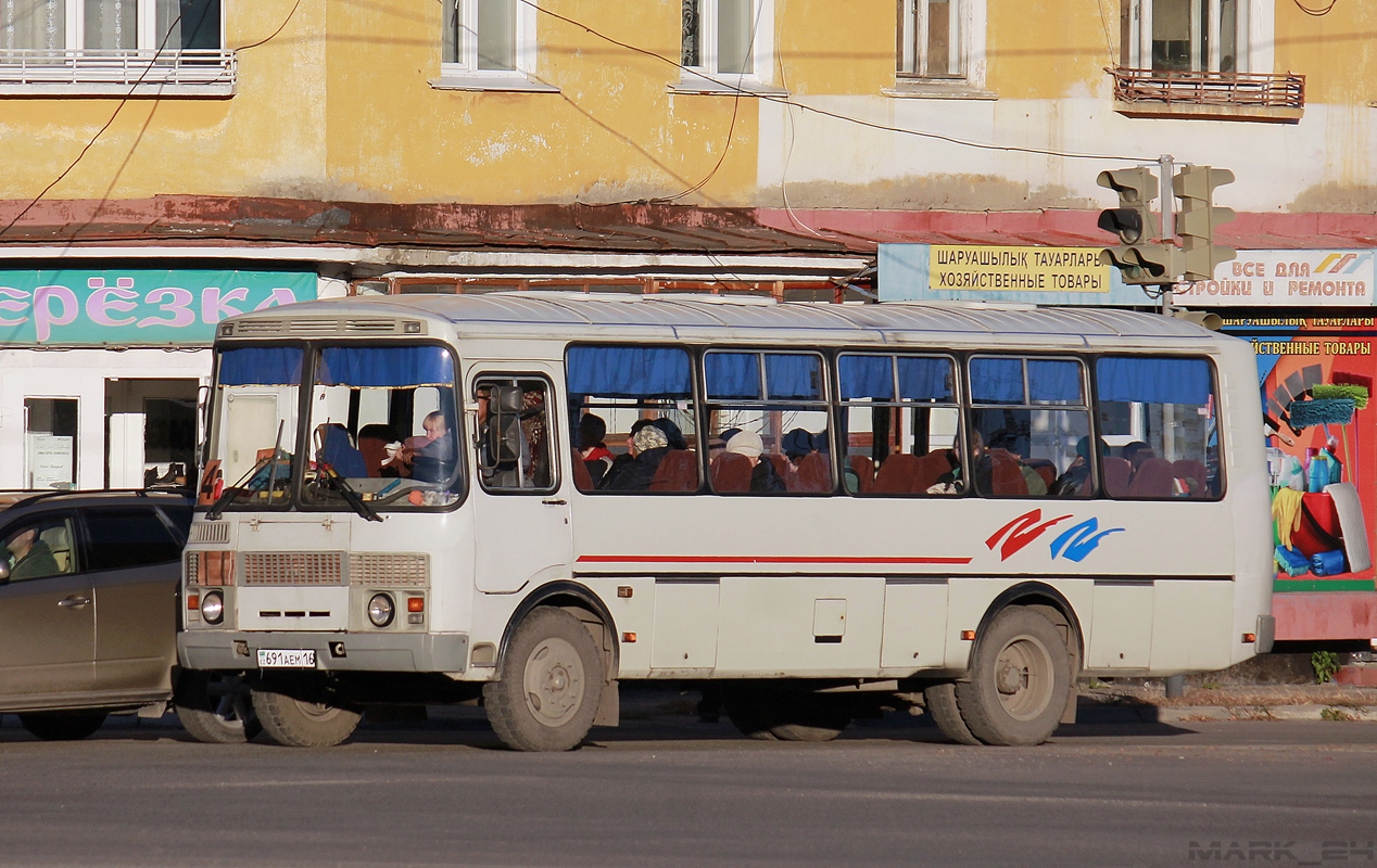 Восточно-Казахстанская область, ПАЗ-4234 № 691 AEM 16