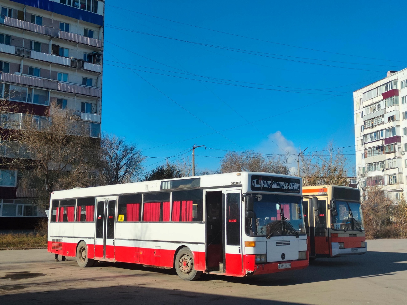 Костанайская область, Mercedes-Benz O405 № 371 BE 10 Костанайская область, Mercedes-Benz O405 № 371 BE 10