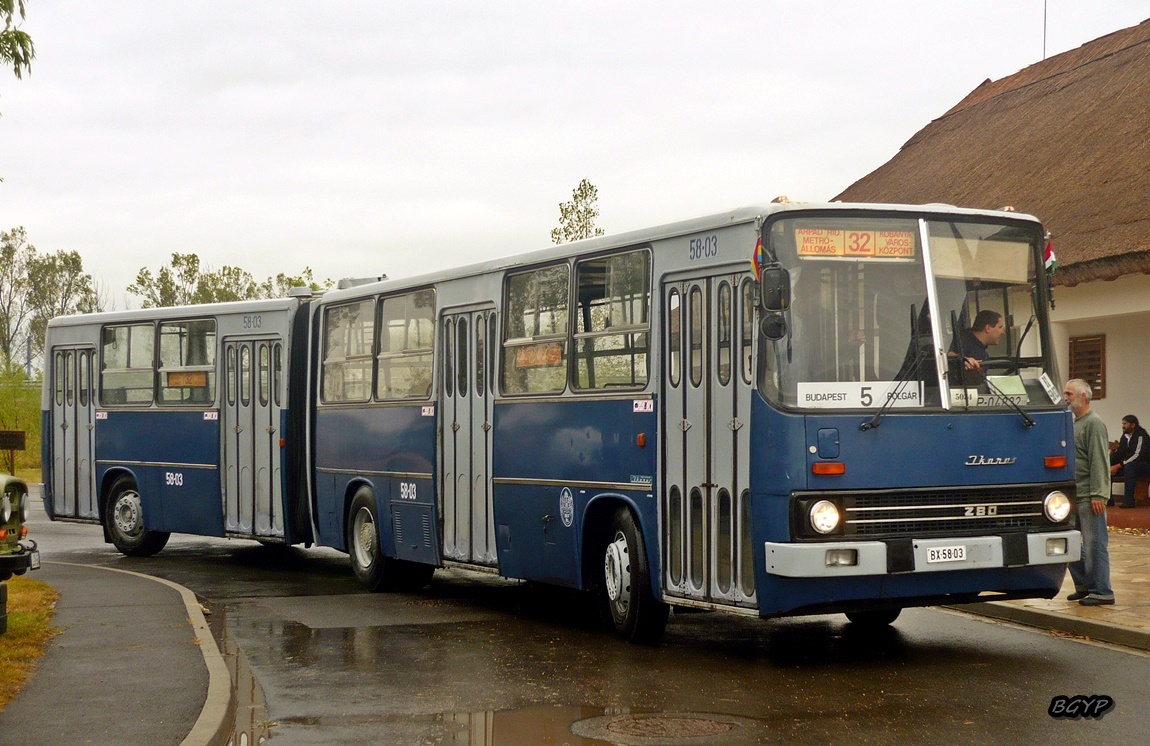 Hungary, Ikarus 280.49 # 58-03; Hungary — V. Nemzetközi Ikarus, Csepel és Veteránjármű Találkozó, Polgár (2012)
