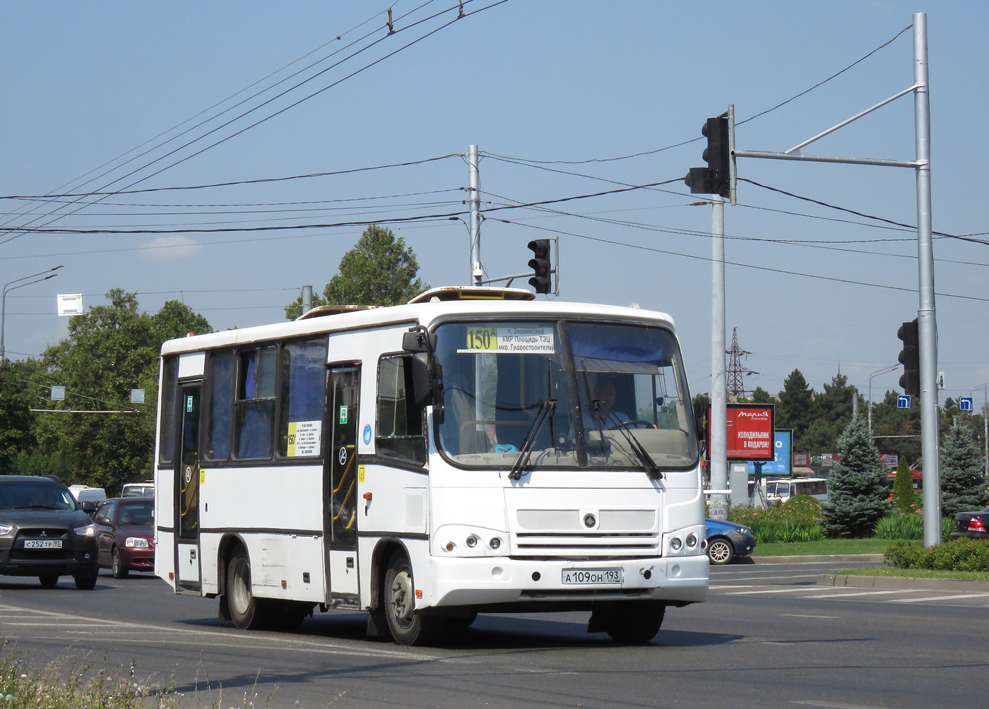 Краснодарский край, ПАЗ-320402-05 № А 109 ОН 193
