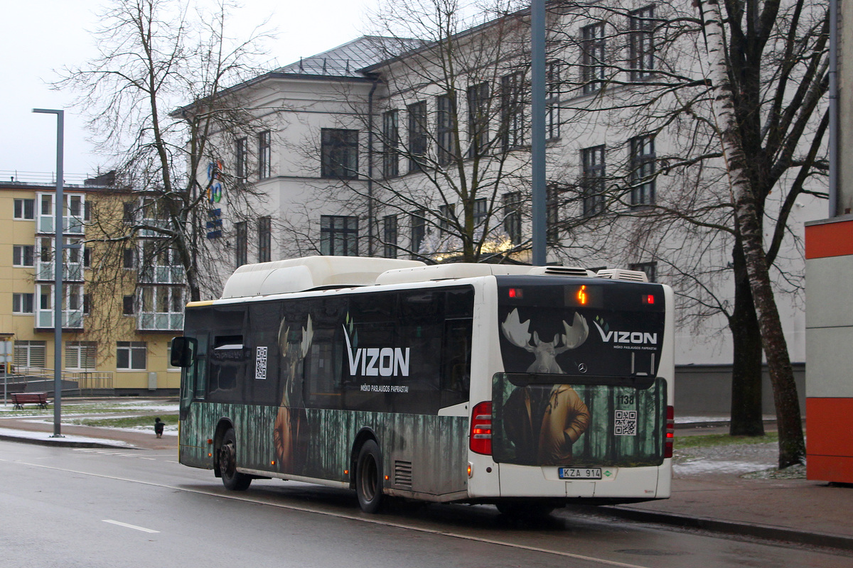 Lithuania, Mercedes-Benz O530 Citaro facelift CNG # 1138