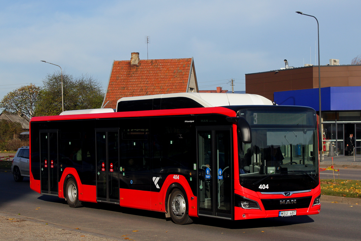 Литва, MAN 12C Lion's City 12 G NL280 EfficientHybrid № 404