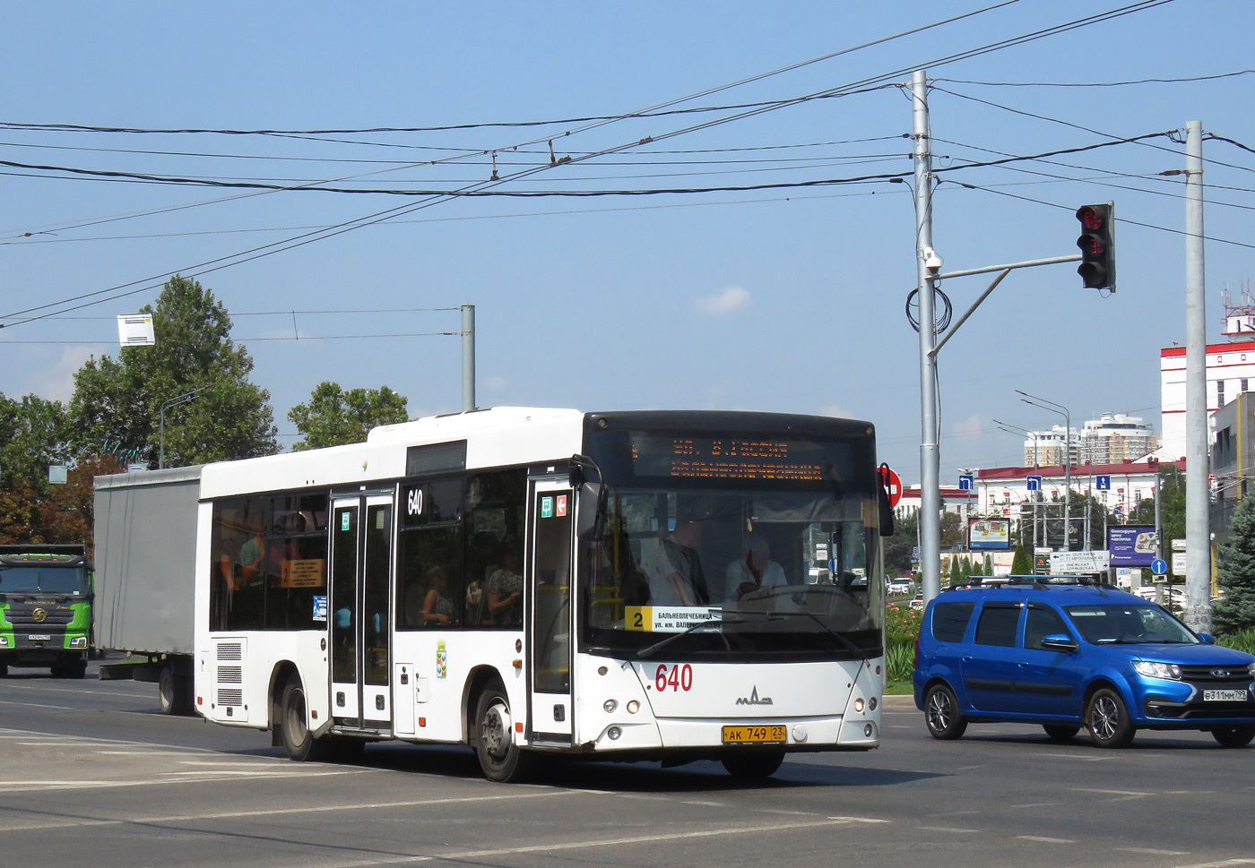 Краснодарский край, МАЗ-206.086 № 640