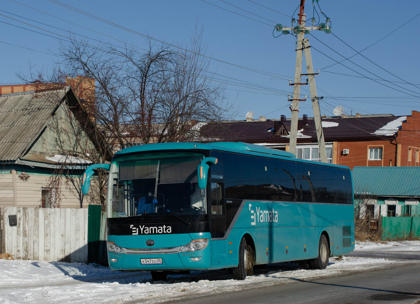 Амурская область, Yutong ZK6121HQ № К 547 ЕО 28