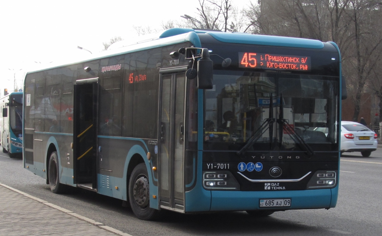 Карагандинская область, Yutong ZK6116HG (QazTehna) № Y1-7011