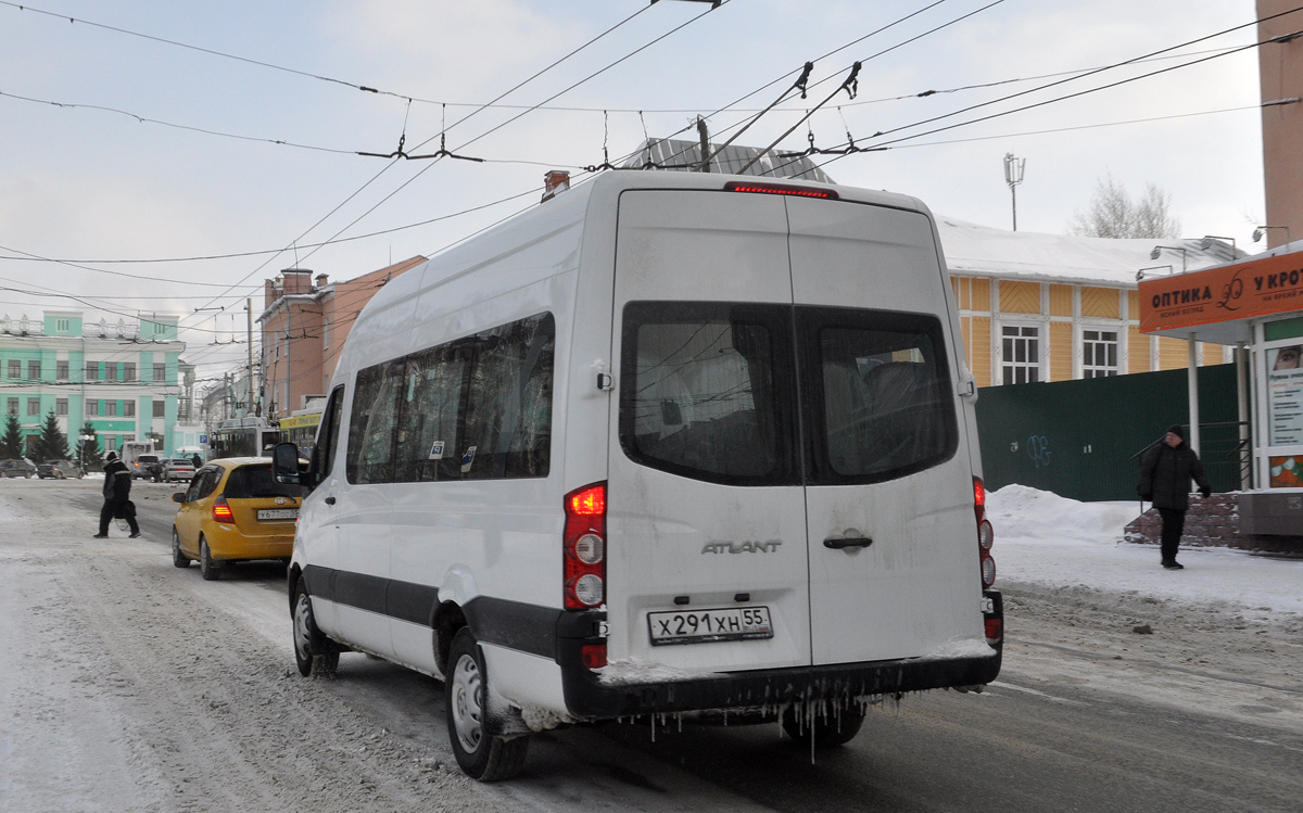 Омская область, Sollers Atlant (JAC Sunray) № Х 291 ХН 55