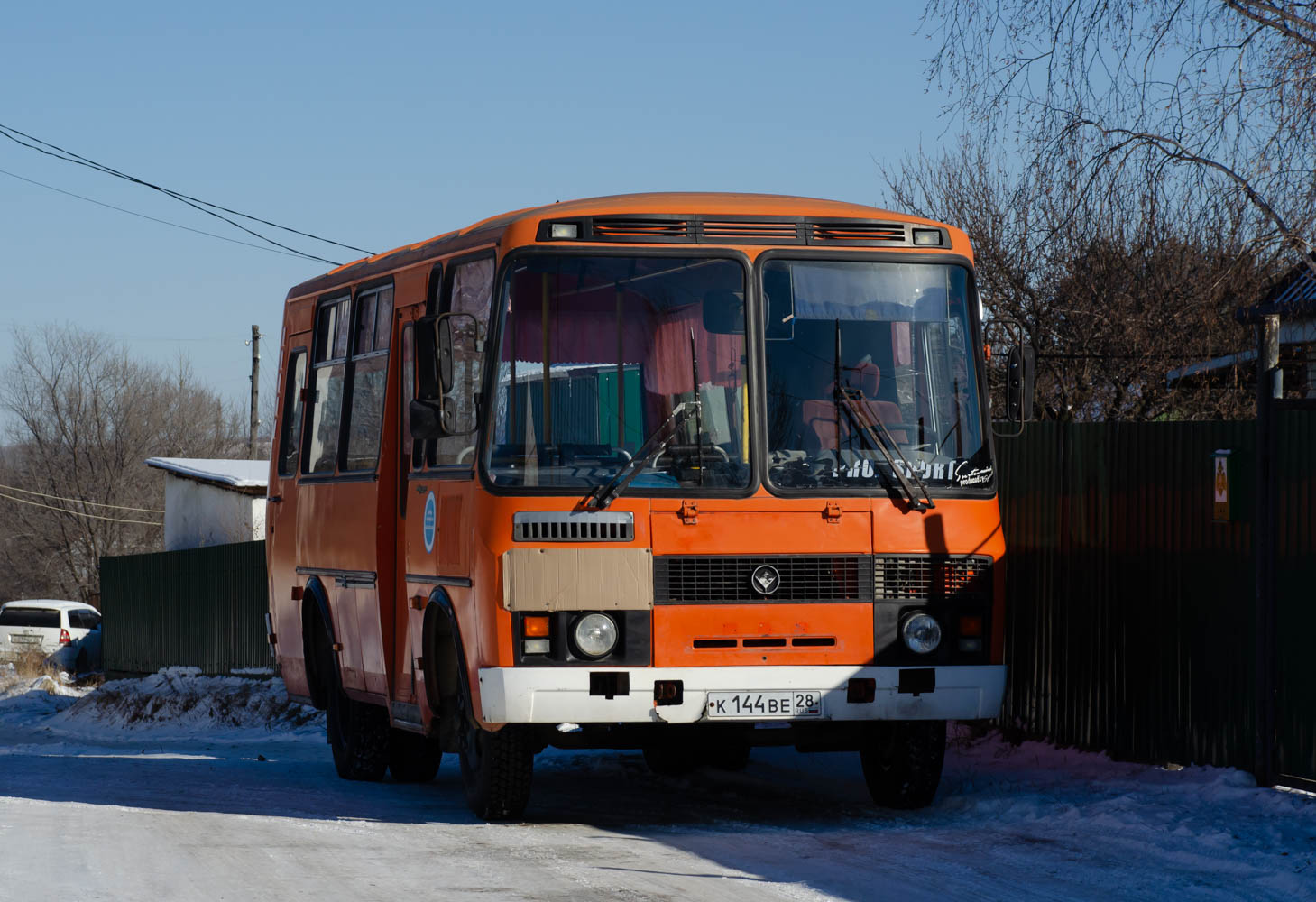 Амурская область, ПАЗ-32053 № К 144 ВЕ 28