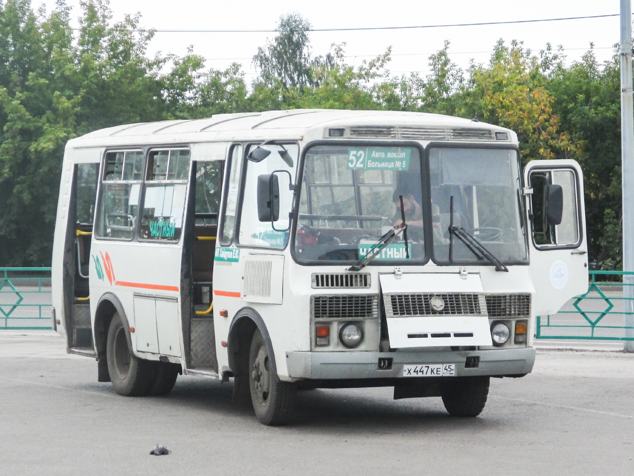 Кемеровская область - Кузбасс, ПАЗ-32054 № Х 447 КЕ 45