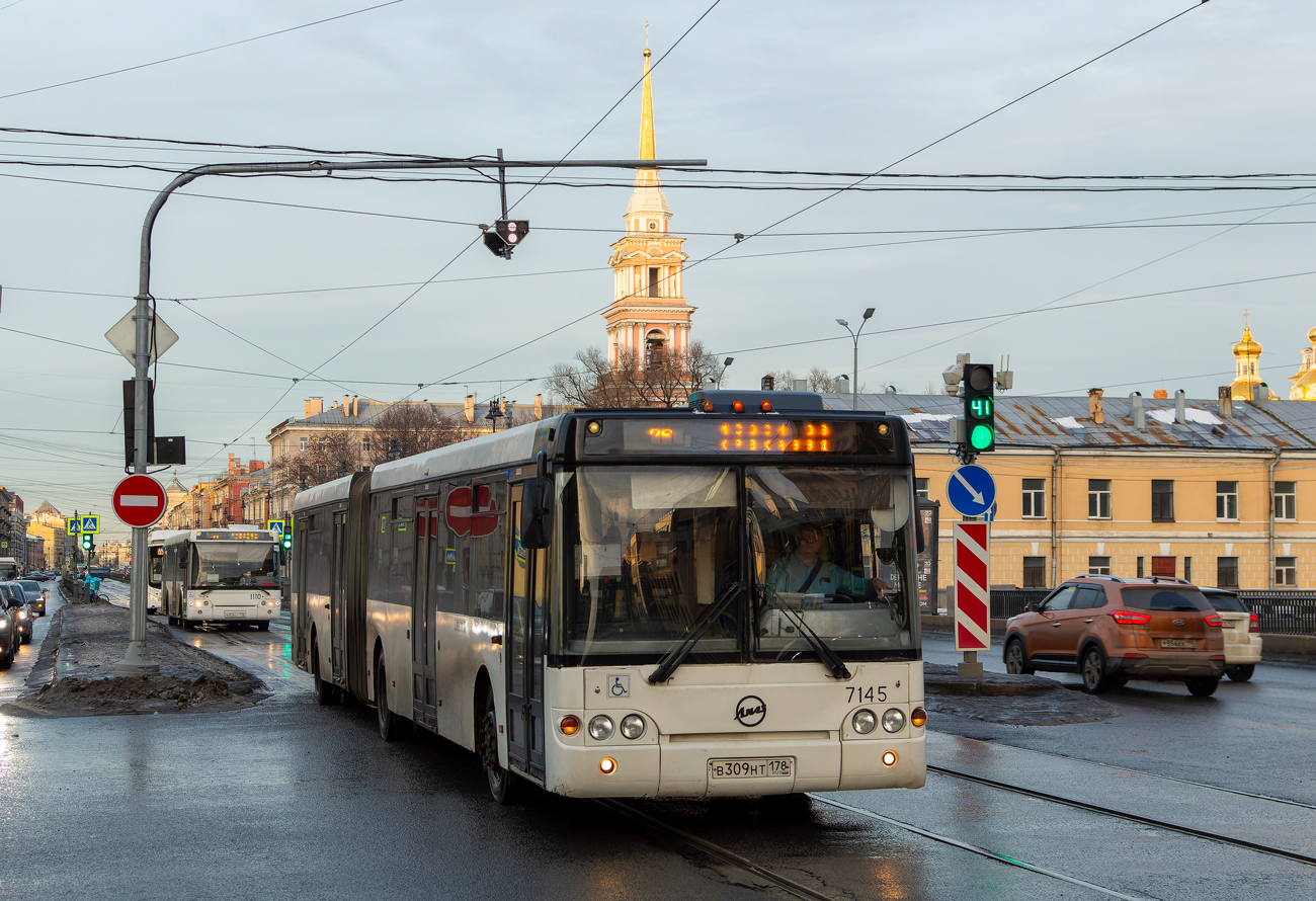 Санкт-Петербург, ЛиАЗ-6213.20 № 7145