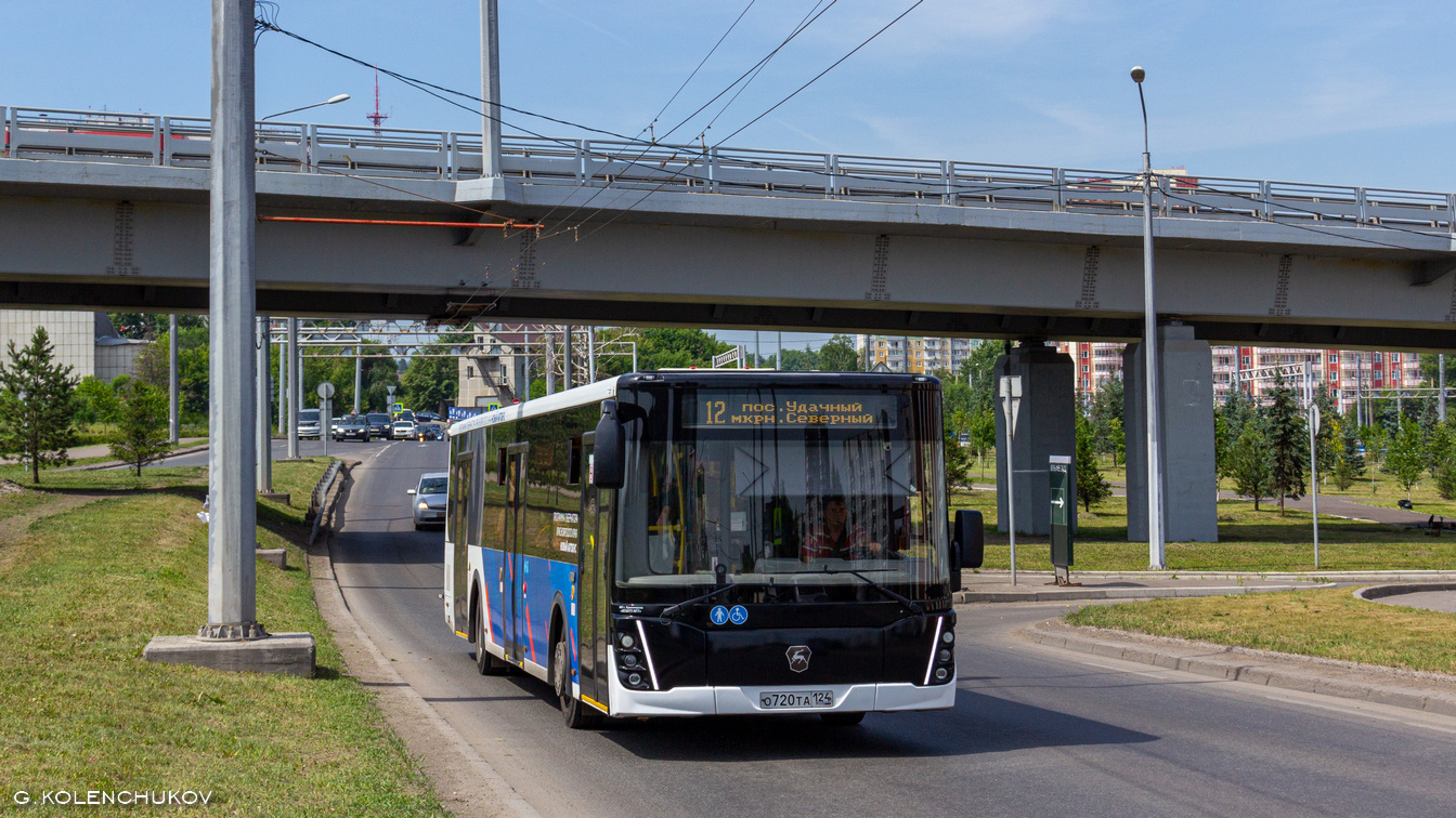 Красноярский край, ЛиАЗ-5292.65 № О 720 ТА 124