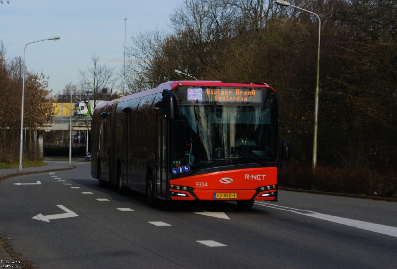 Нидерланды, Solaris Urbino IV 18 № 9334