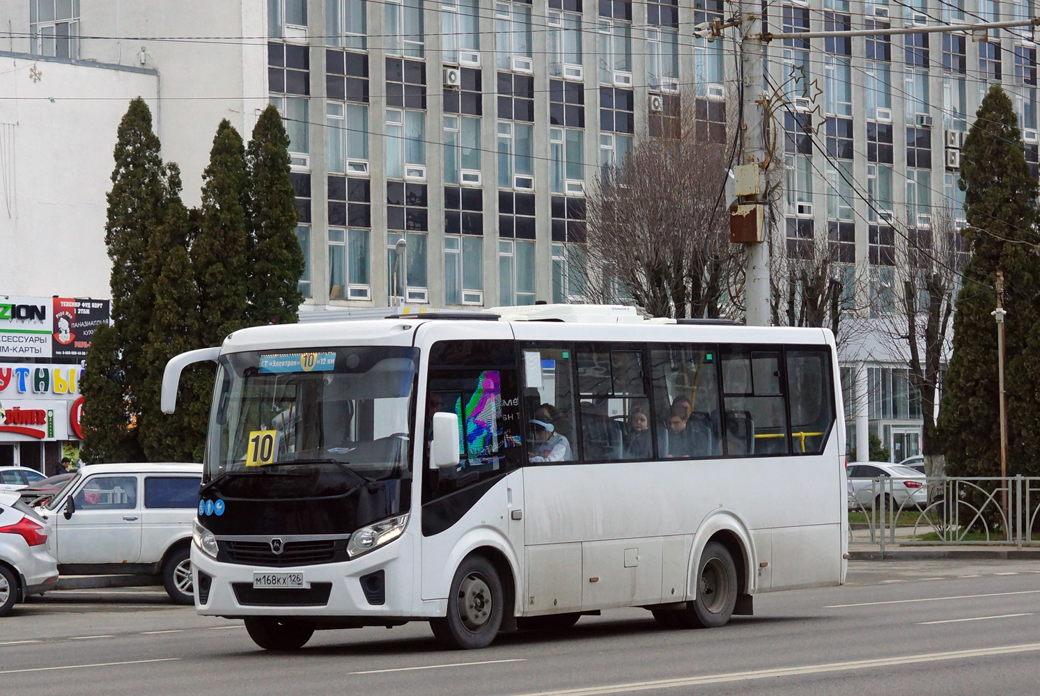 Ставропольский край, ПАЗ-320435-04 "Vector Next" № М 168 КХ 126