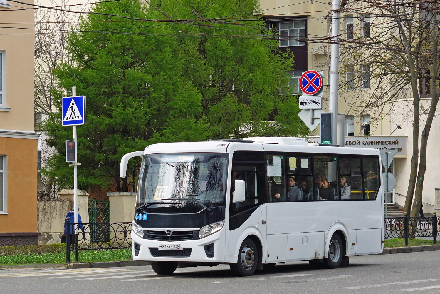 Ставропольский край, ПАЗ-320435-04 "Vector Next" № М 218 КХ 126