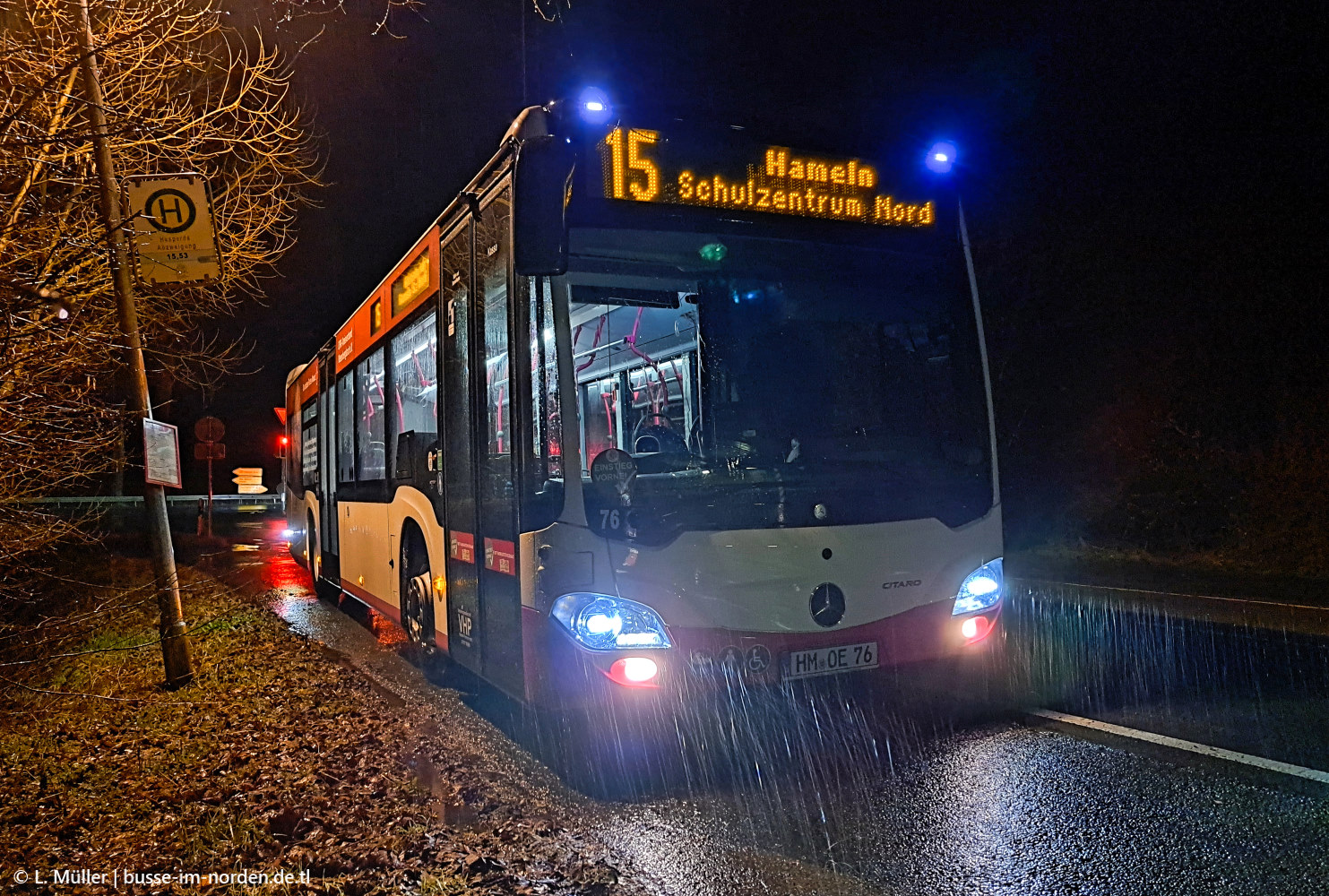 Нижняя Саксония, Mercedes-Benz Citaro C2 hybrid № 76