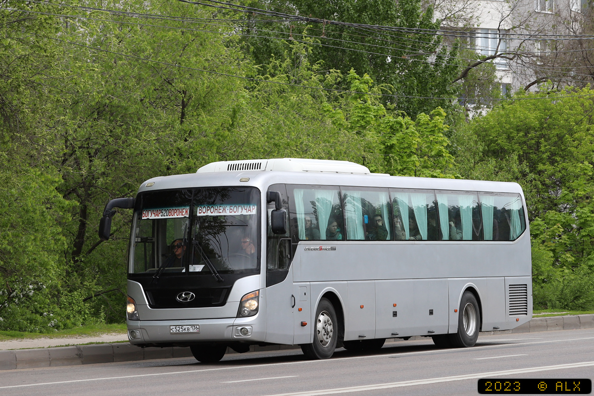 Воронежская область, Hyundai Universe Space Luxury № С 525 КВ 136