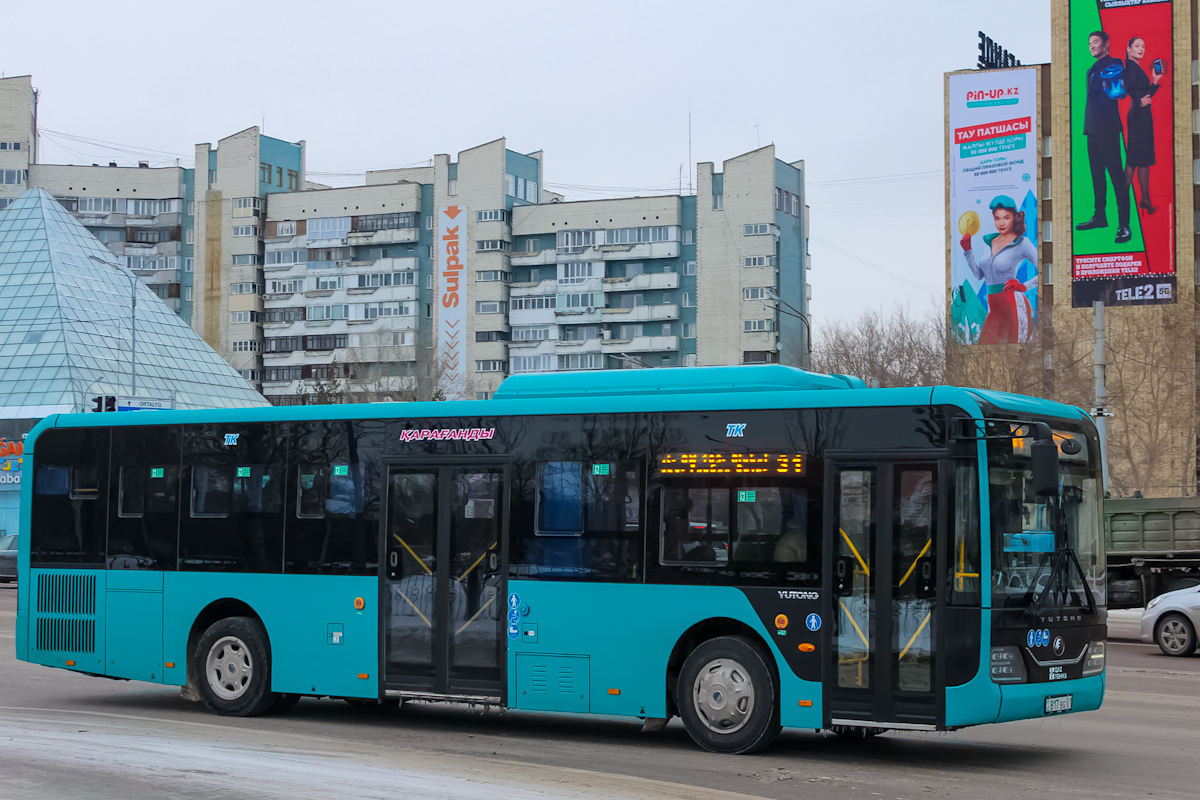 Карагандинская область, Yutong ZK6116HG (QazTehna) № 817 BG 01