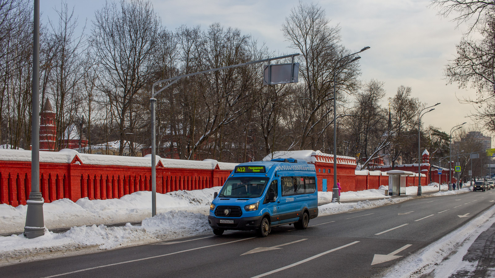 Москва, Нижегородец-222708 (Ford Transit FBD) № 1777008