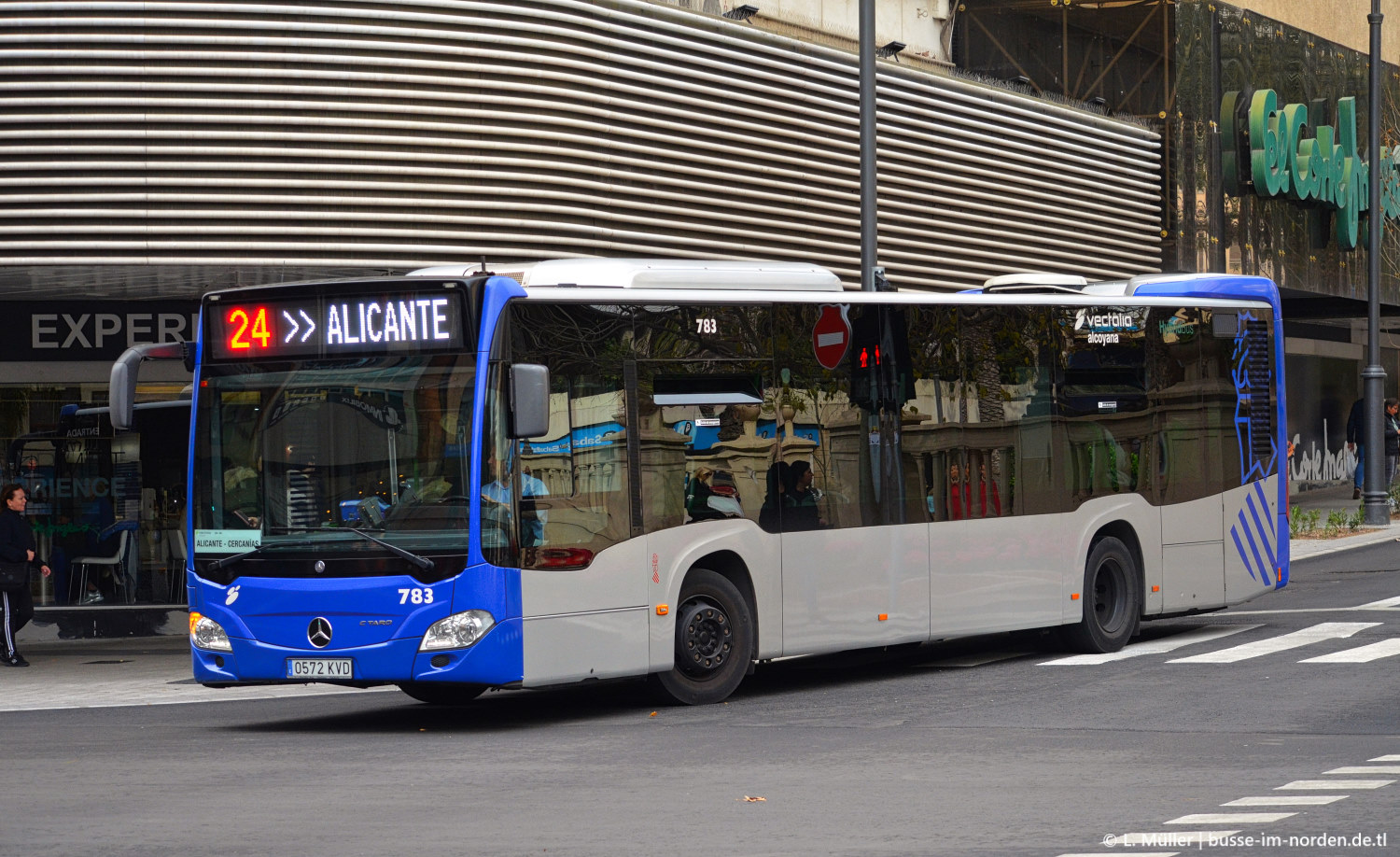 Испания, Mercedes-Benz Citaro C2 hybrid № 783