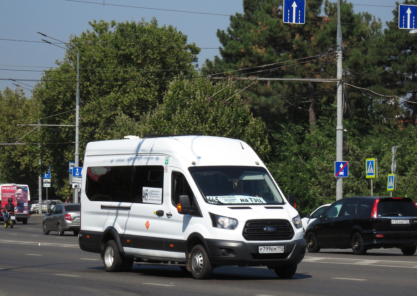 Краснодарский край, Ford Transit FBD [RUS] (Z6F.ESG.) № Р 799 ЕМ 193