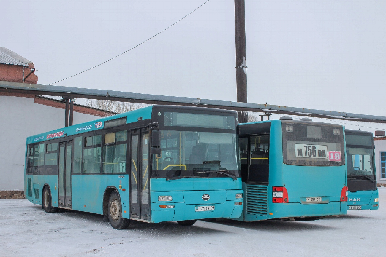 Карагандинская область, Yutong ZK6118HGA № 771 AA 09