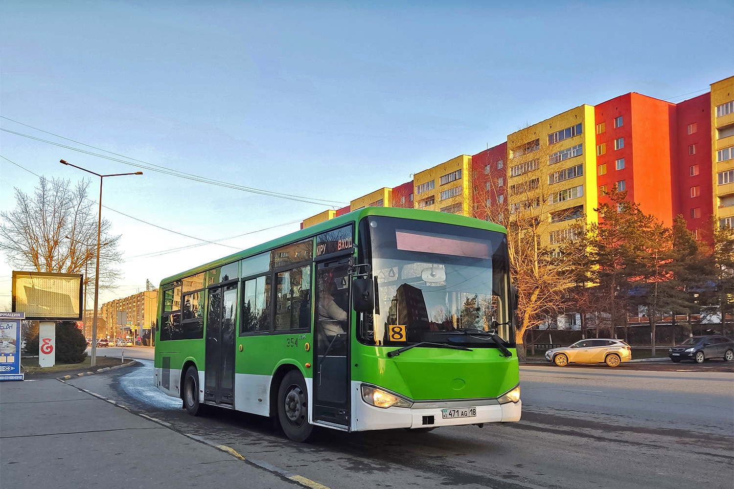 Абайская область, Daewoo BC095 (СемАЗ) № 354