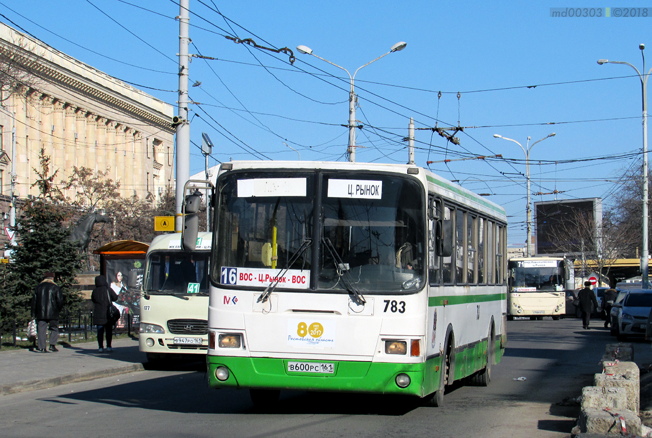 Ростовская область, ЛиАЗ-5256.53 № 783