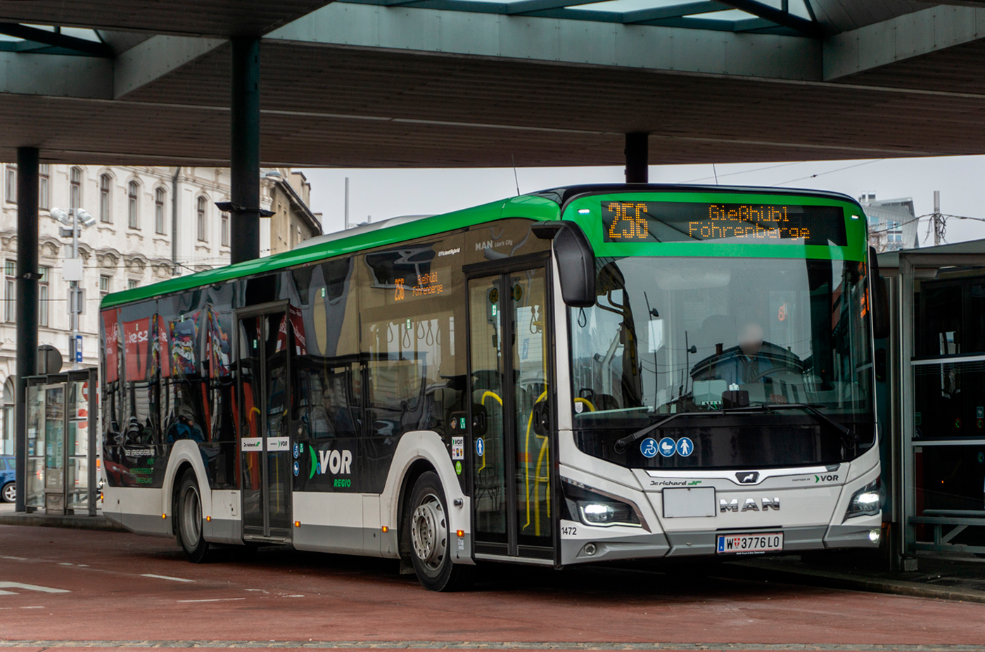Австрия, MAN 12C Lion's City 12 NL330 EfficientHybrid № 1472