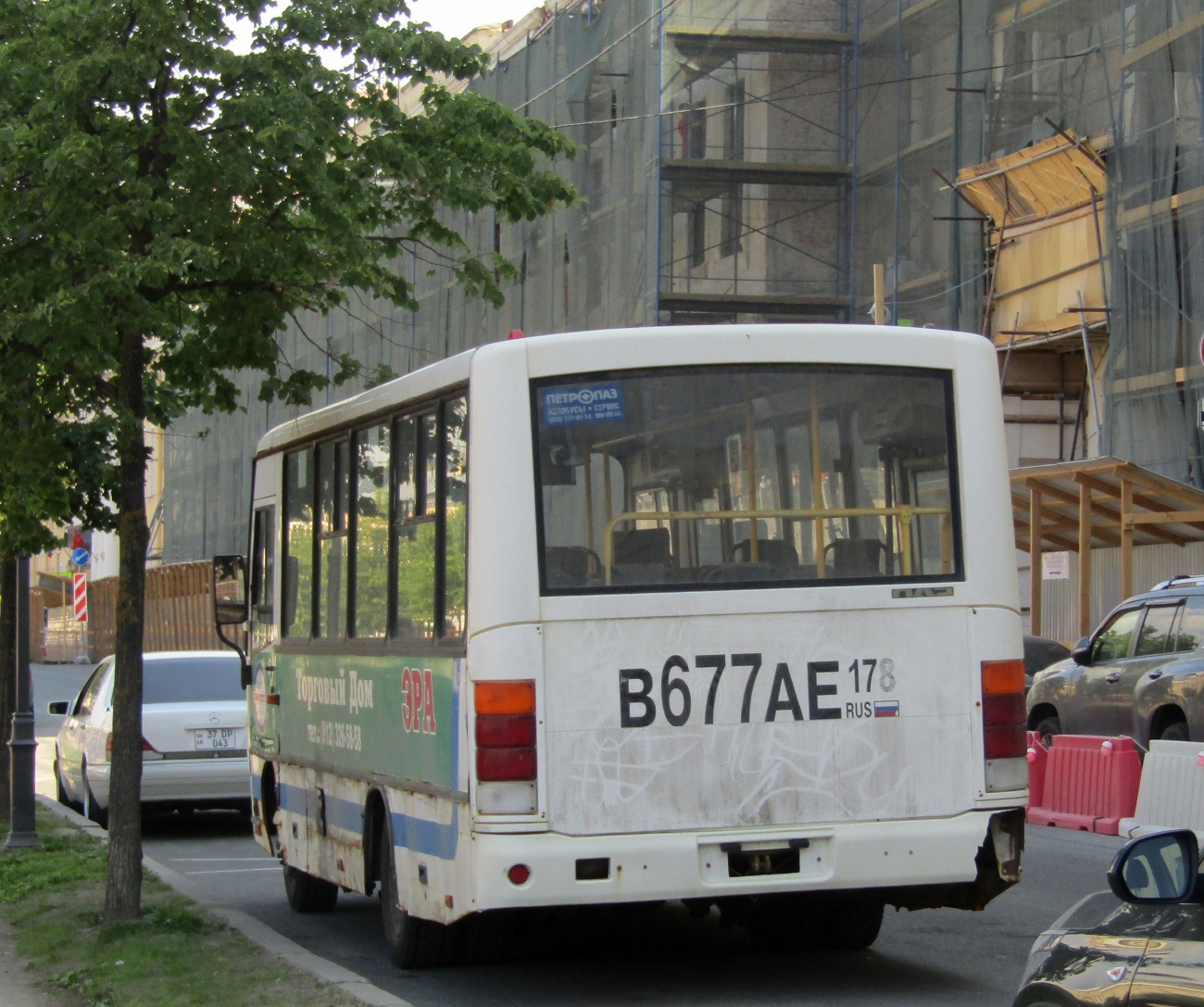 Санкт-Петербург, ПАЗ-320402-03 № А 792 МС 761