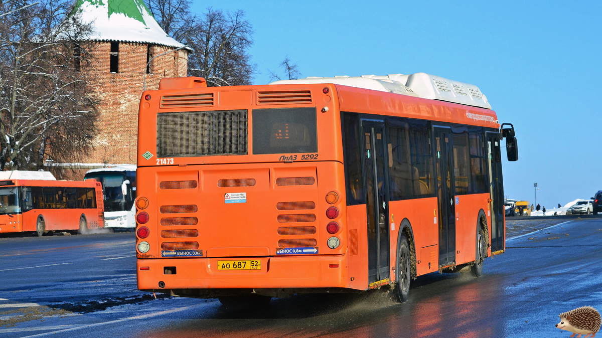 Нижегородская область, ЛиАЗ-5292.67 (CNG) № 21473
