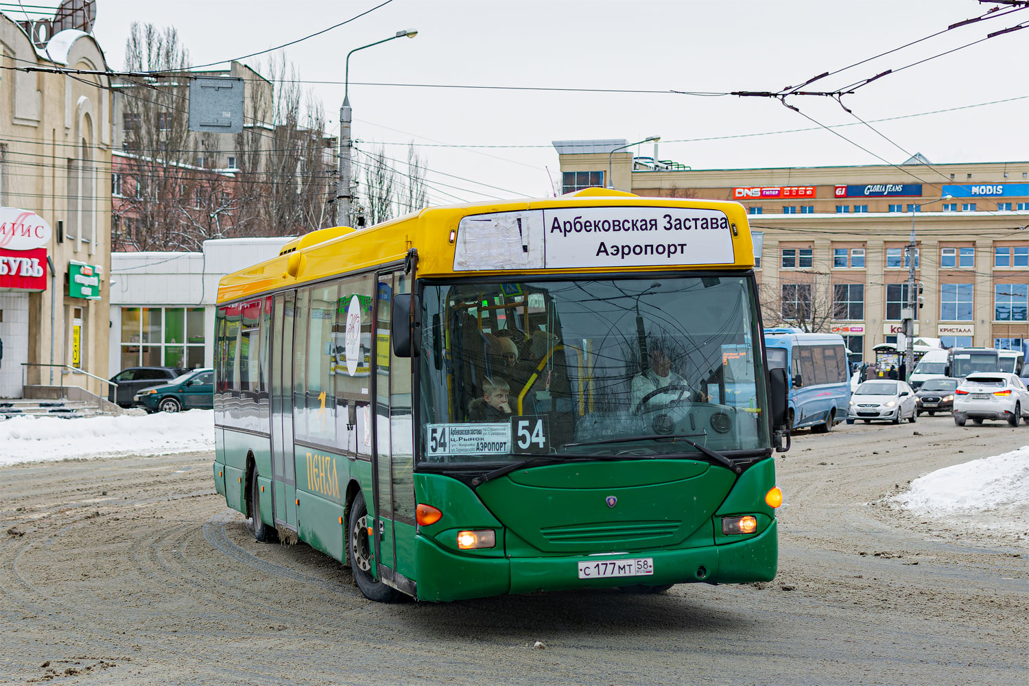 Пензенская область, Scania OmniLink I (Скания-Питер) № С 177 МТ 58
