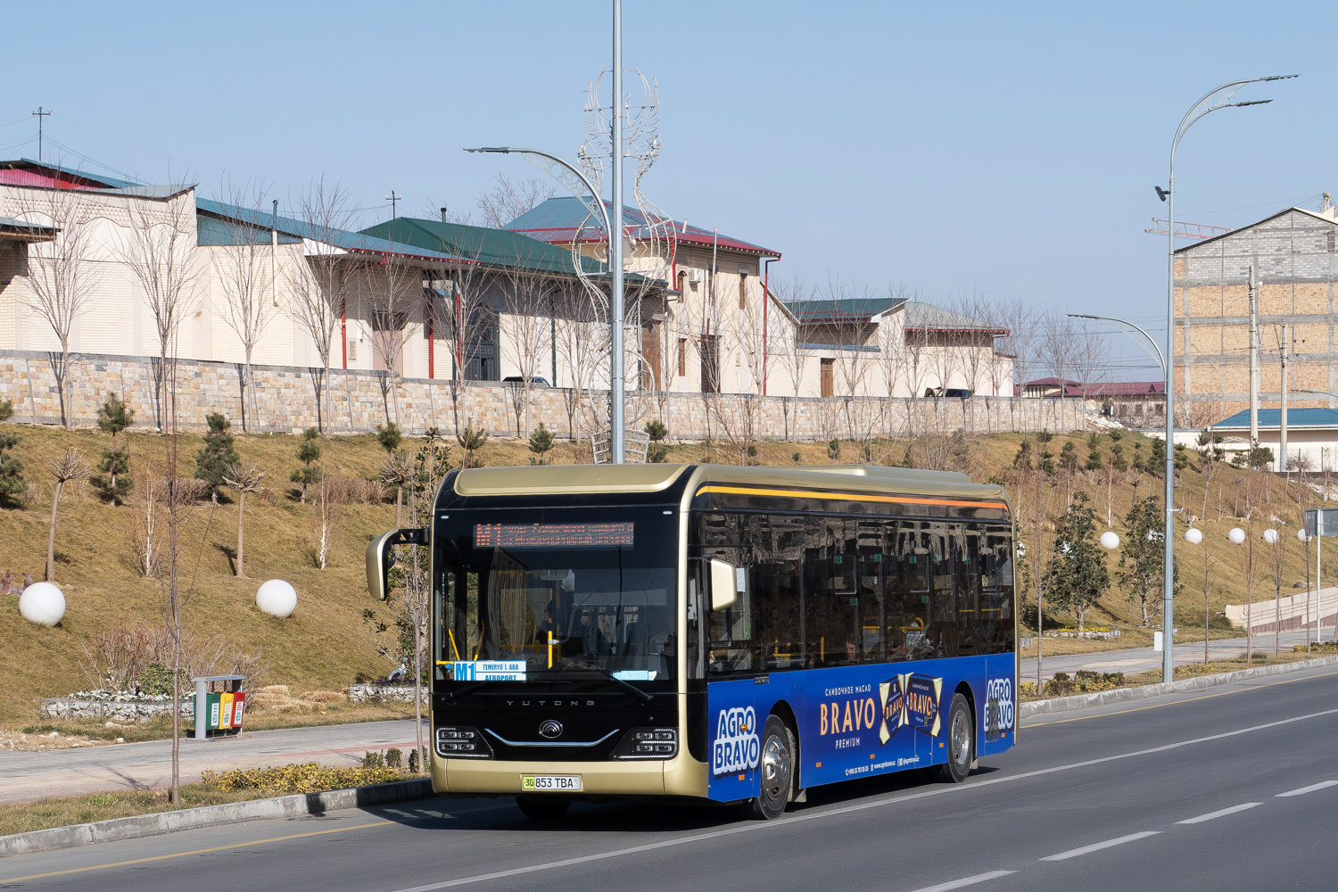 Узбекистан, Yutong E10 (ZK6106BEVG) № 30 853 TBA