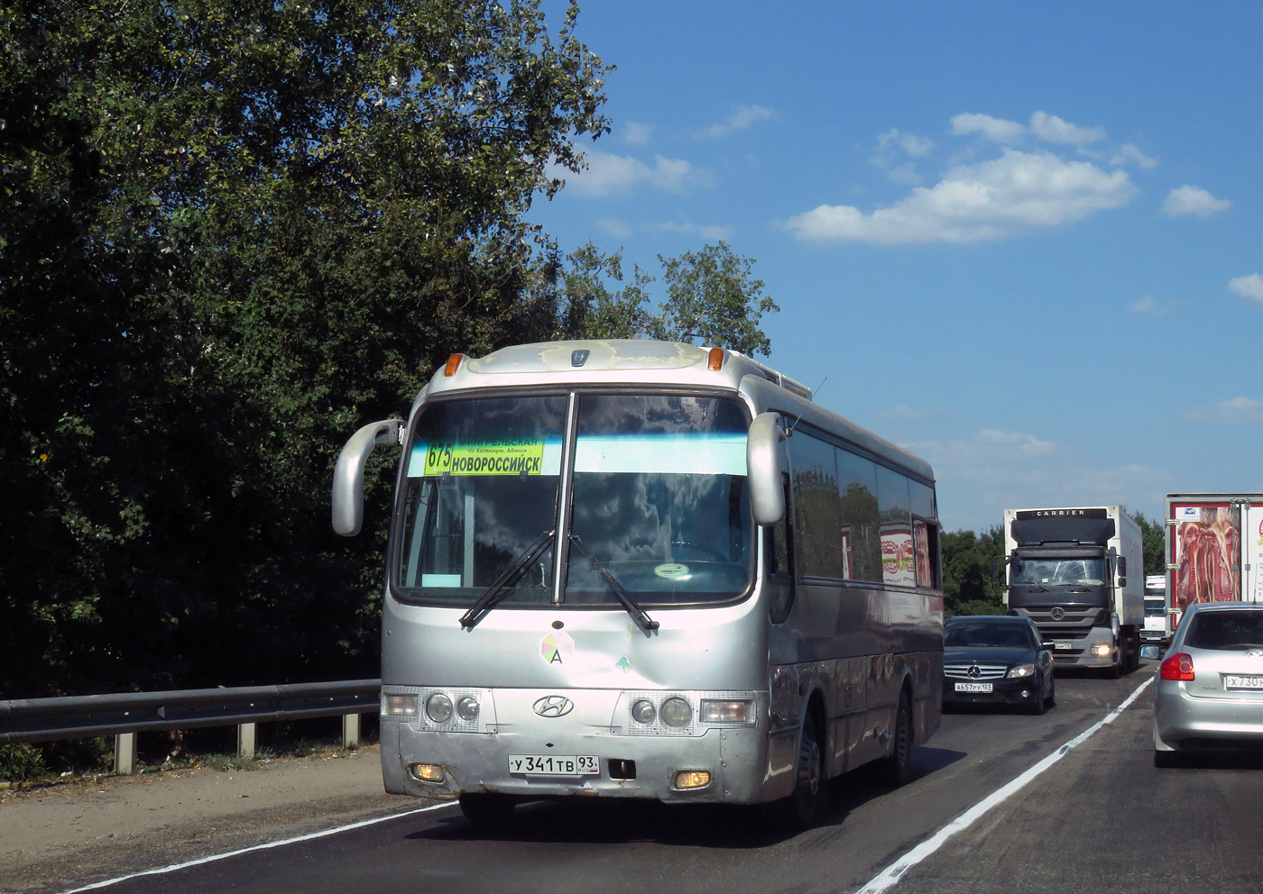 Краснодарский край, Hyundai AeroTown № У 341 ТВ 93