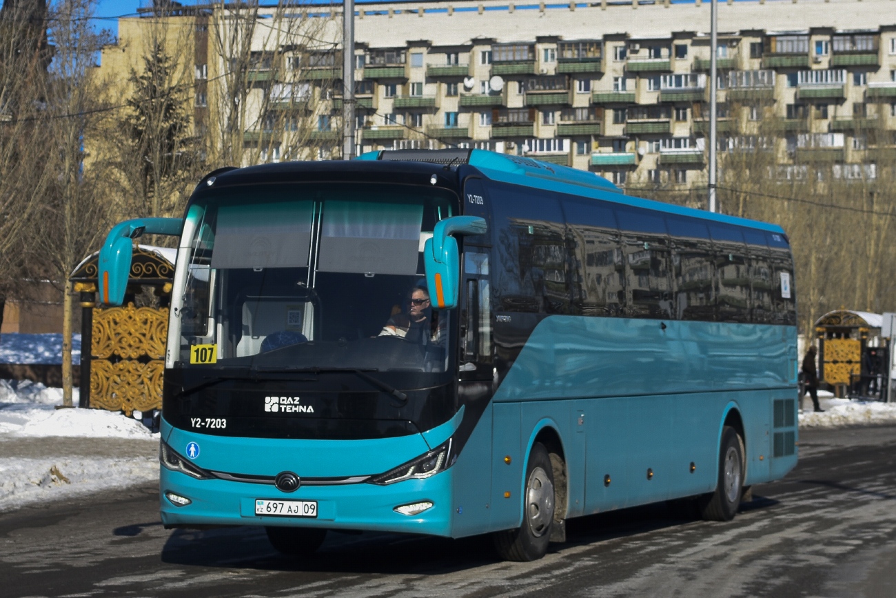 Карагандинская область, Yutong C12 (ZK6127HQ, QazTehna) № Y2-7203