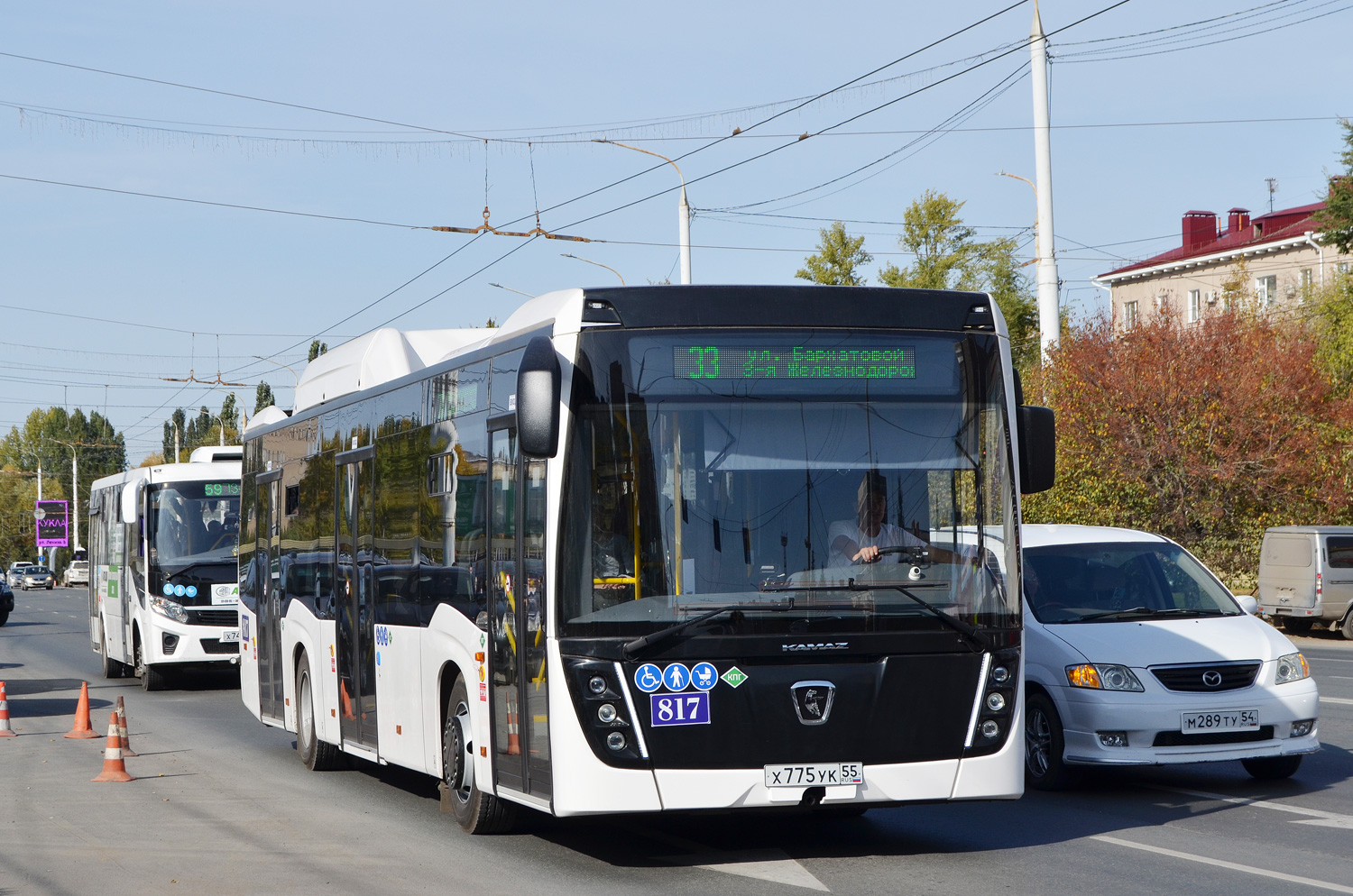 Омская область, НефАЗ-5299-40-57 (CNG) № 817