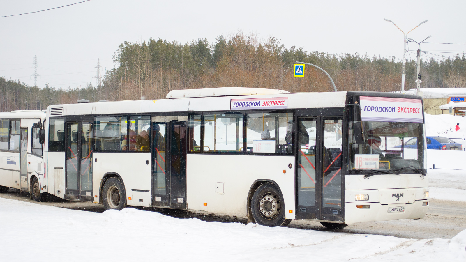 Perm region, MAN A74 Lion's Classic SL283 # Е 809 СЕ 08