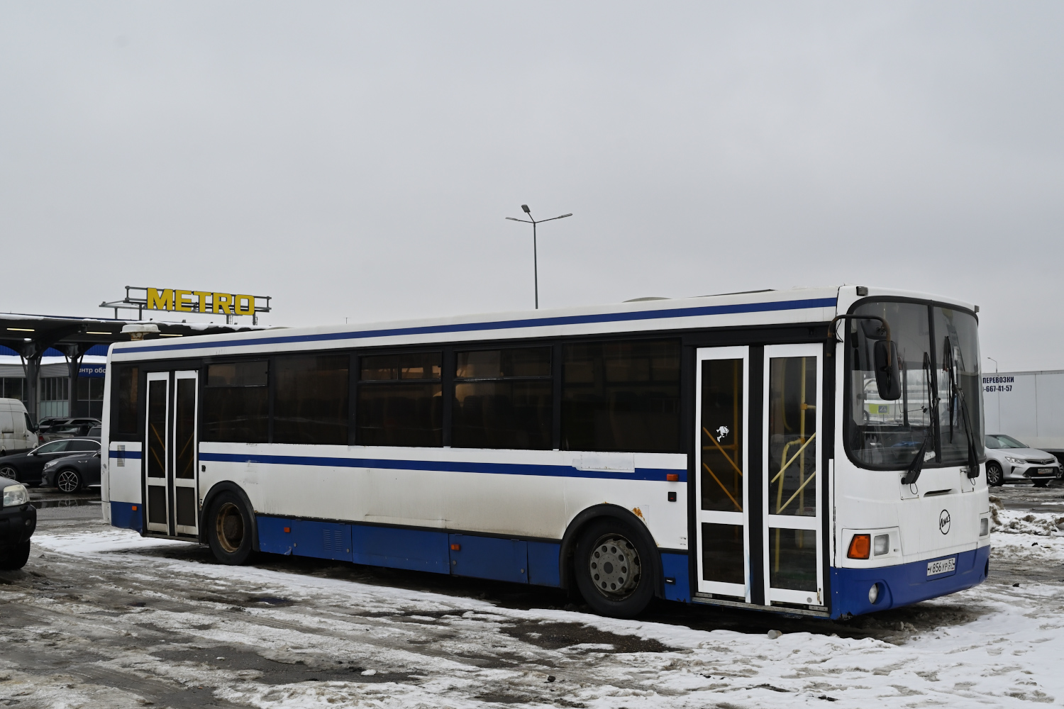Oryol region, LiAZ-5256.53-01 Nr. У 856 УР 57