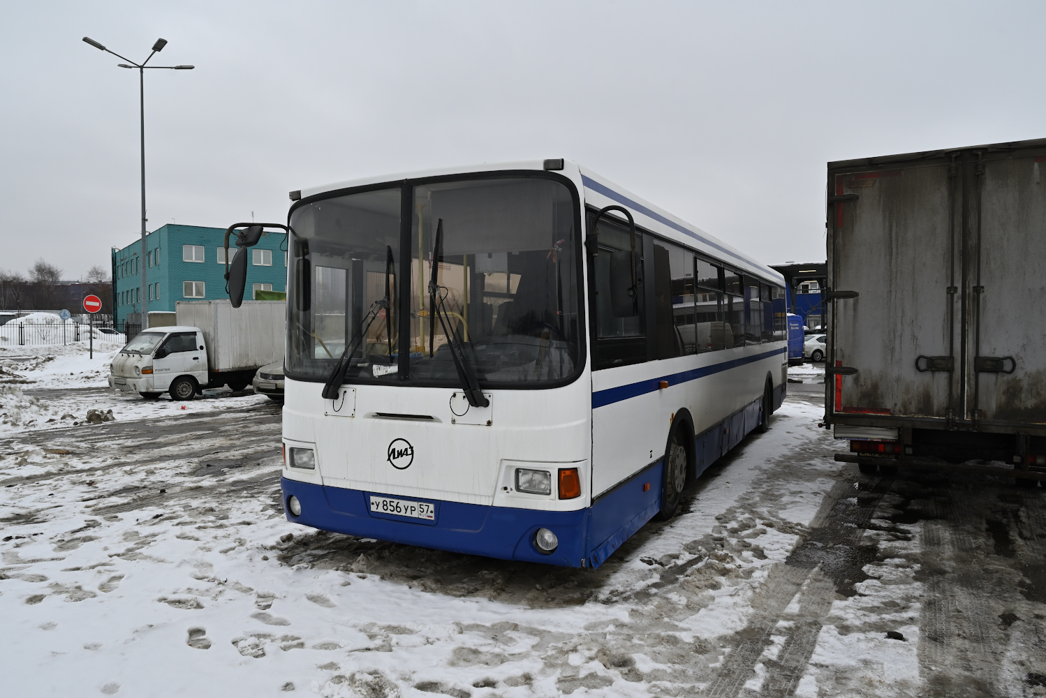 Oryol region, LiAZ-5256.53-01 Nr. У 856 УР 57