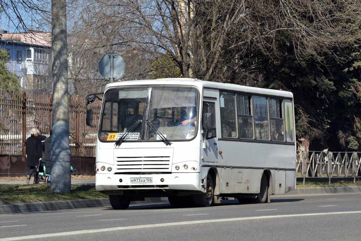 Краснодарский край, ПАЗ-320402-05 № Н 973 ХА 126