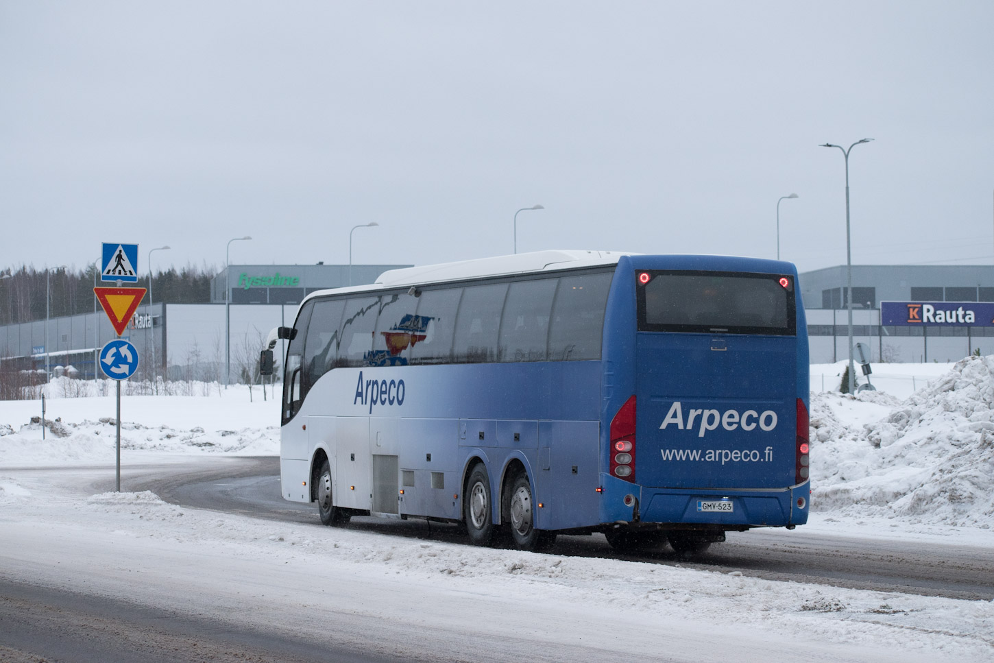 Финляндия, Volvo 9700HD NG № GMV-523