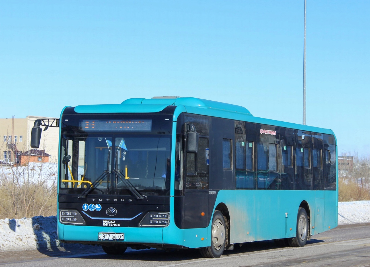 Карагандинская область, Yutong ZK6116HG (QazTehna) № 817 BG 01
