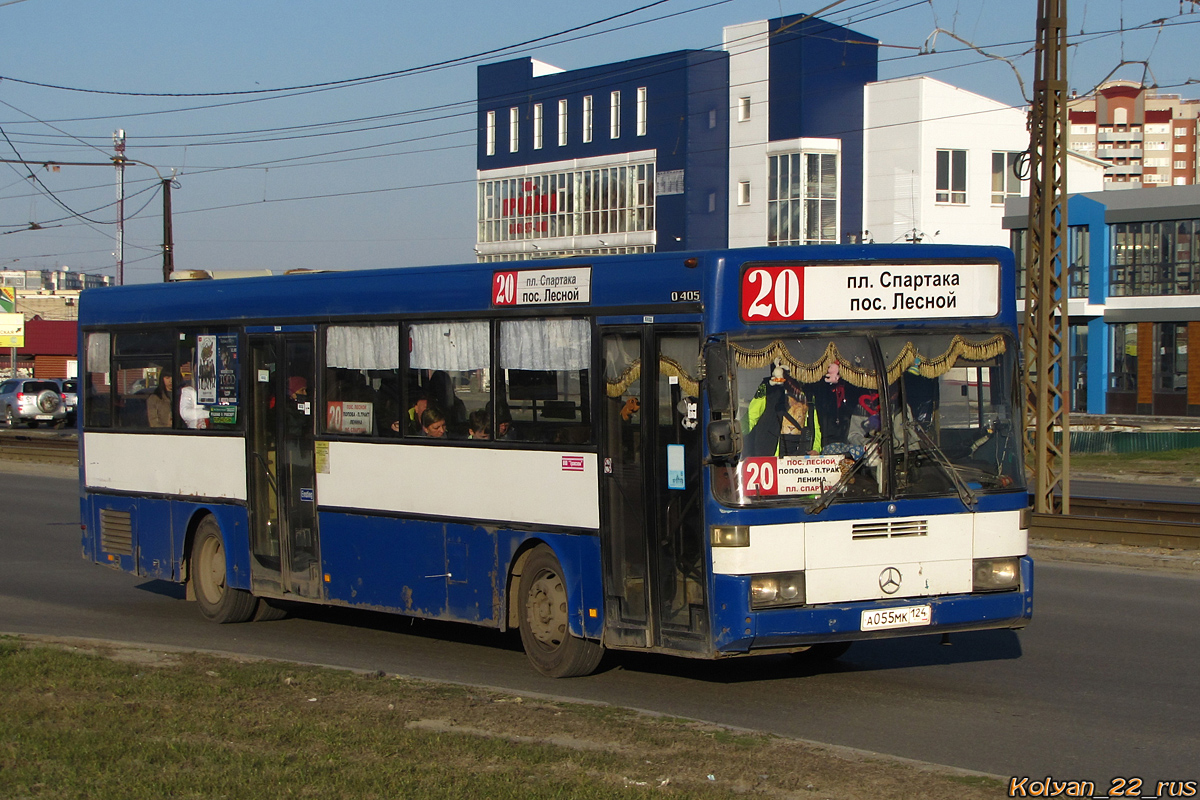Алтайский край, Mercedes-Benz O405 № А 055 МК 124