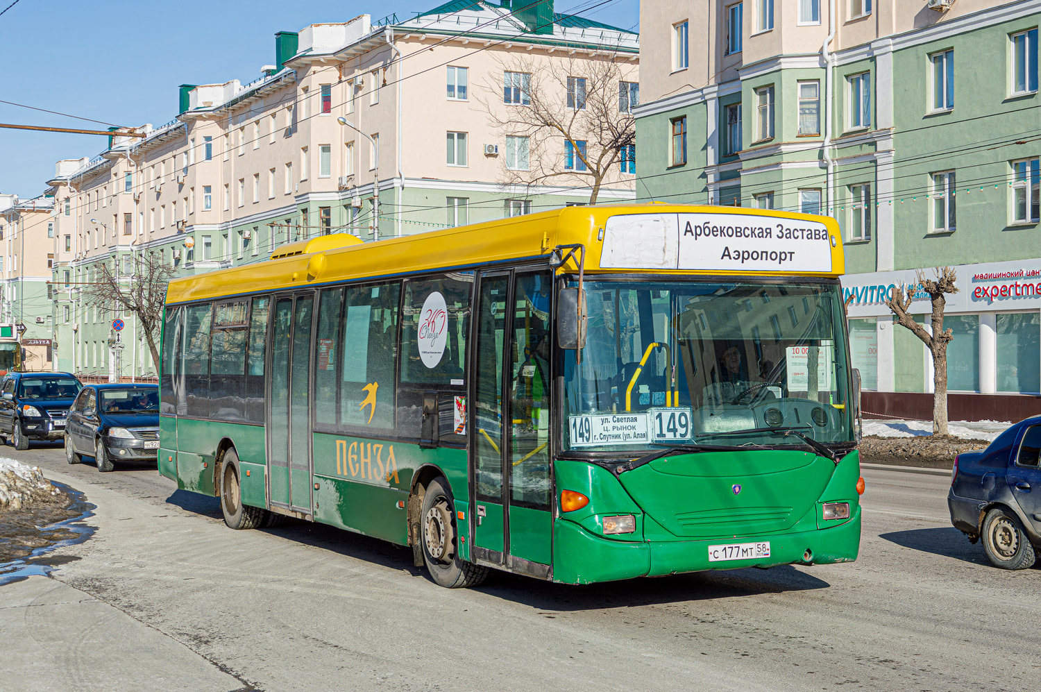 Пензенская область, Scania OmniLink I (Скания-Питер) № С 177 МТ 58