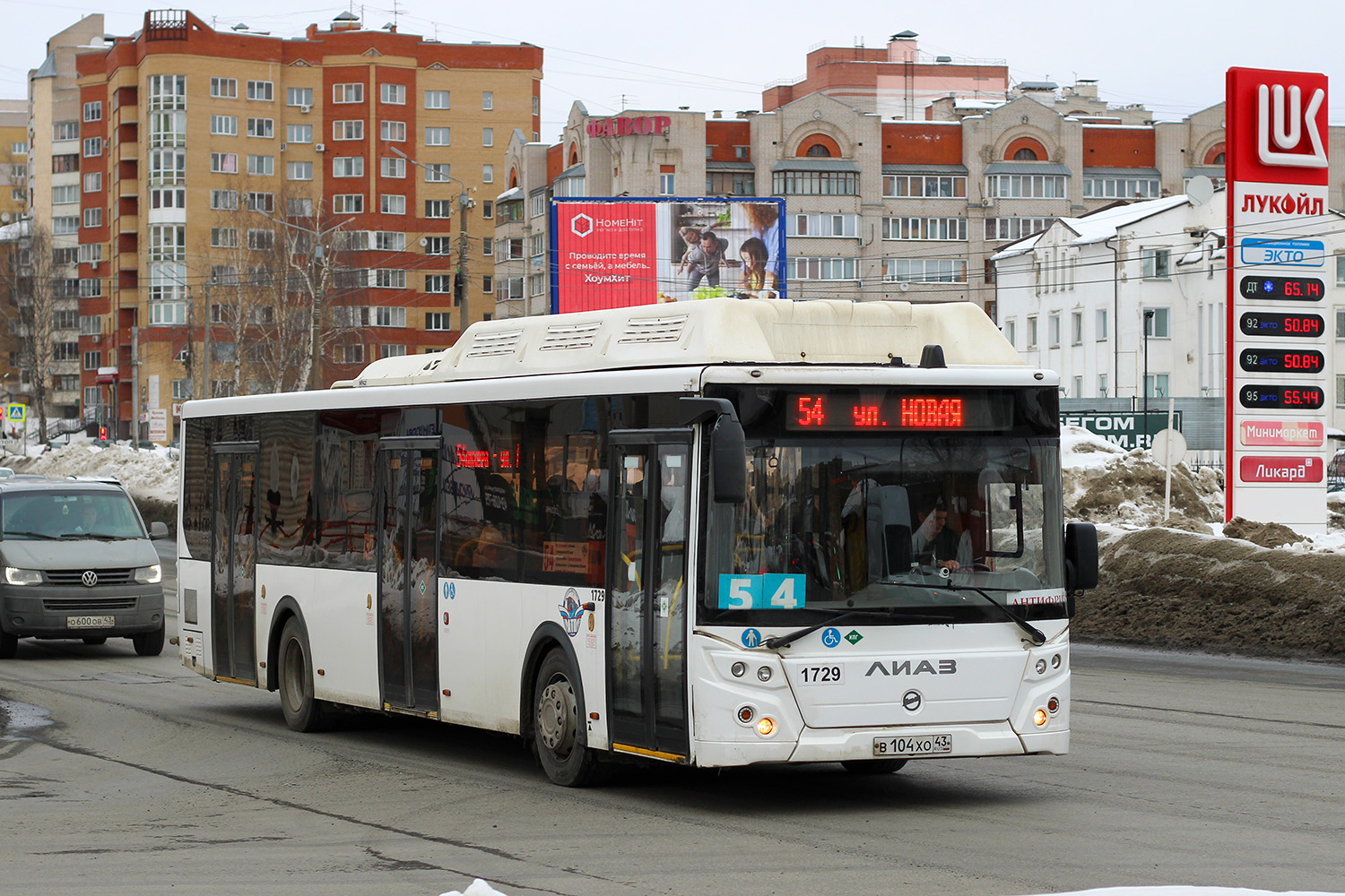 Кировская область, ЛиАЗ-5292.67 (CNG) № В 104 ХО 43