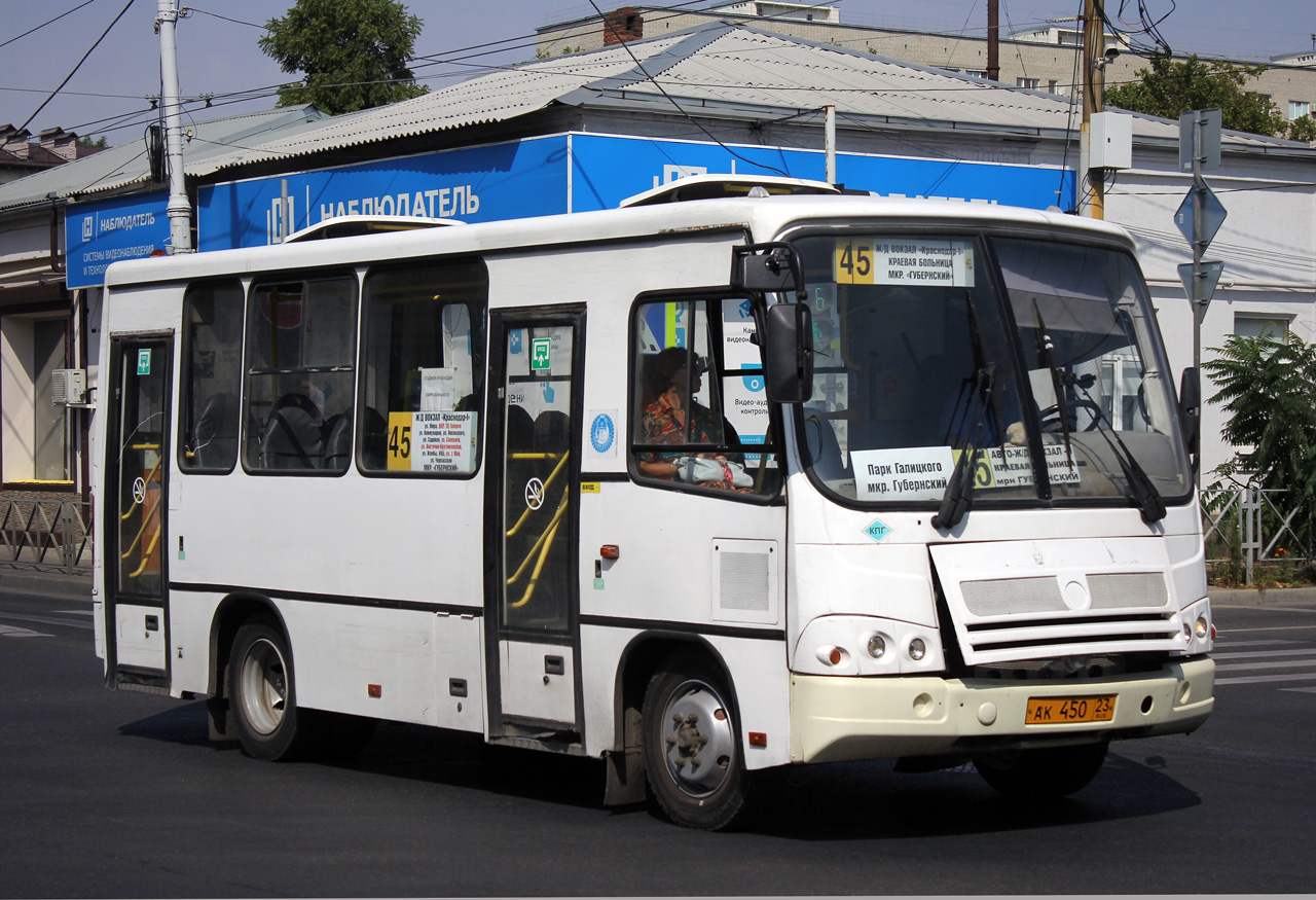 Краснодарский край, ПАЗ-320302-11 № АК 450 23